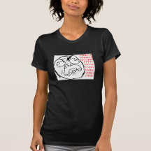 Raserei-Gesichts-Vorlage Tshirt