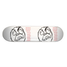 Raserei-Schleppangel Bedruckte Skateboarddecks