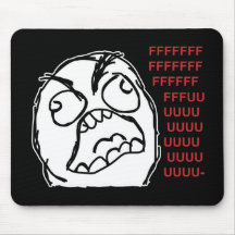 Raserei-Typ fuuu fuuuu Mauspad