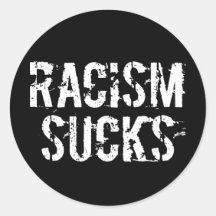 Rassismus ist zum Kotzen Stickers