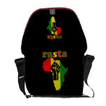 Rasta afrikanische Power-Rickshaw-Bote-Tasche Kuriertaschen