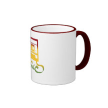 rasta Band-Reggae Kaffee Haferl