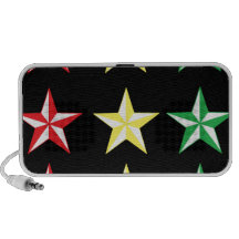 Rasta & Black Stars Travelling Speaker