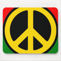 Rasta Frieden Mousepad
