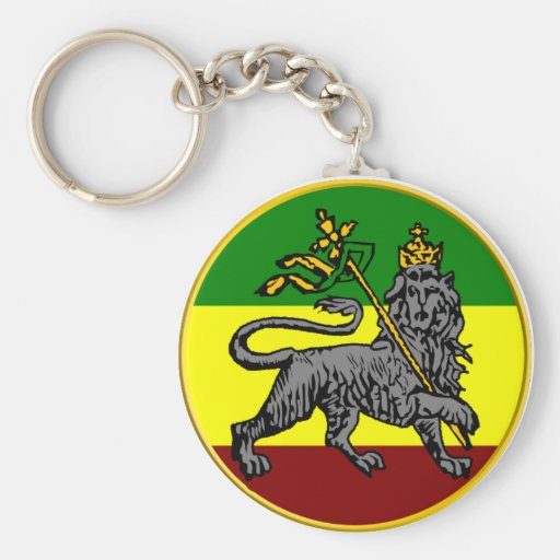 Rasta Löwe Keychain Schlüsselbänder