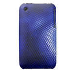 Raster in Blue iPhone 3 Covers