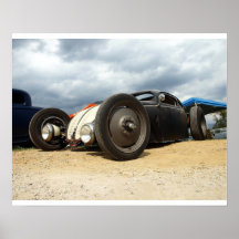 Ratten-Rod-Wanze Plakate