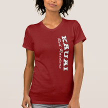 Räuber-Damen-T-Shirt Kauais rotes