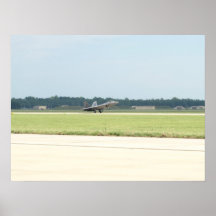 Raubvogel F-22 landet bei Shaw AFB, Sc Plakatdruck