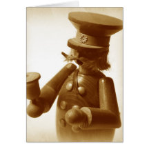 Räuchermännchen Grußkarte