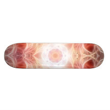 Rauchiges rosa Skateboard Personalisierte Skatedecks