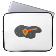 Raum-Komet Laptop Sleeve Schutzhüllen