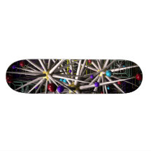 Raum-Rennen für gelassen uns Skateboards rollen Bedrucktes Skateboard