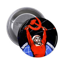 Raum-Ruhm Anstecknadelbuttons