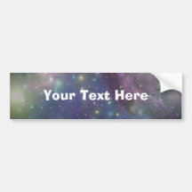 Raum, Sterne, Galaxien und Nebelflecke Auto Sticker