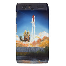 Raumfähre-Produkteinführung Droid RAZR Cover