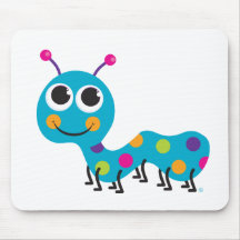 Raupen-Mausunterlage Mousepads