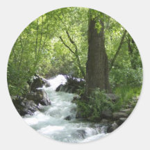 Rauschender Fluss Sticker