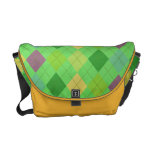Rauten-Mod-Mischung Kuriertasche