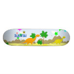 RAWR! Dinosaurier-Skateboard Skateboard Deck