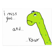 rawr postkarte