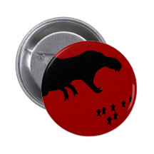 Rawr! T-Rex Anstecknadelbuttons
