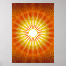Rays of Hope, Lichtblick, Strahlen, Sonne Plakat