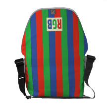 RBG kleine Linie Rickshaw-Bote-Tasche Kurier Tasche