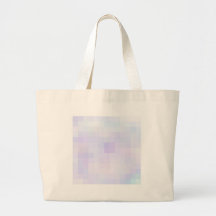 Re-Created Colored Squares Canvas Bags