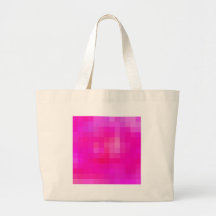 Re-Created Colored Squares Tote Bags