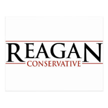 Reagan-Konservativer Postkarten