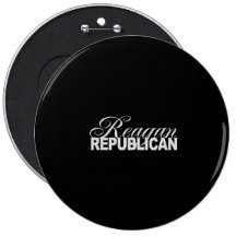 REAGAN-REPUBLIKANER 2 T-Shirt Anstecknadel
