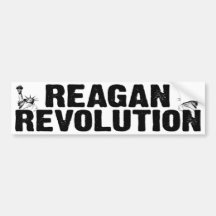 Reagan-Revolution Auto Aufkleber