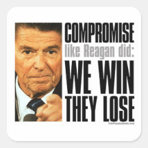 Reagans Kompromiss-Aufkleber