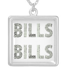 Rechnungs-Gekritzel-Collage Schmuck