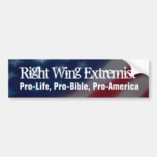 Rechte-extremer Autoaufkleber, Proamerika