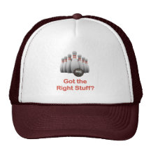 Rechter Material-Bowling Kult Cap