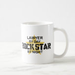 Rechtsanwalt-Rockstar bis zum Nacht Tee Tasse