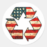 Recyceln Sie Amerika-Aufkleber