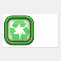 Recyceln Sie Aufkleber