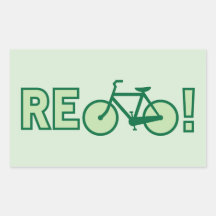 Recyceln Sie Rechrteckaufkleber