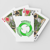 Recyceln Sie Spielkarten