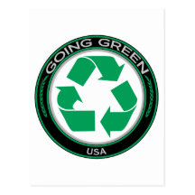 Recyceln Sie USA Postkarten