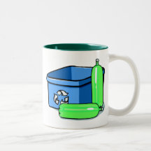Recyceln Sie Wiederverwendung Kaffee Tassen
