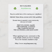 RecycleQueens Flyer