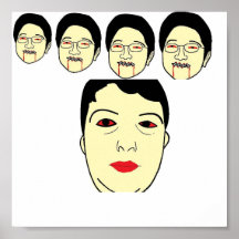 Red Eye Posterdruck