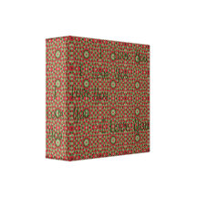 Red Roses for the one you Love Gallery Wrapped Canvas