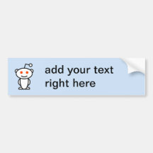 Reddit alien auto aufkleber