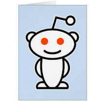 Reddit alien grußkarte