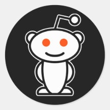 Reddit alien sticker